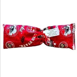 OSU Red Buckeyes Rice filled Neck Relief Pillow